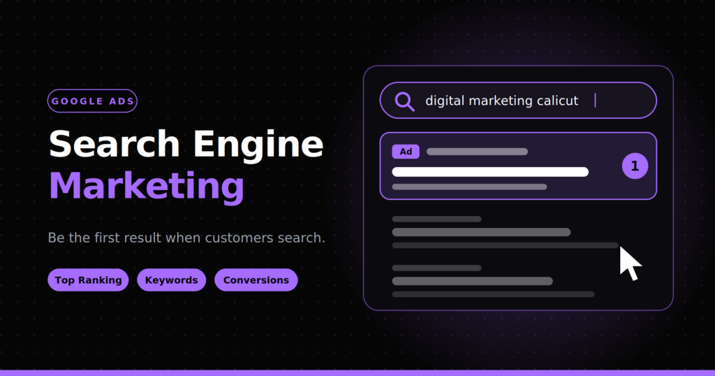 search engine marketing service in calicut